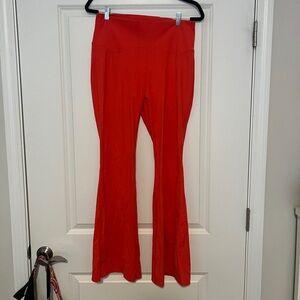 JoyLab Vibrant Red Flare Pants